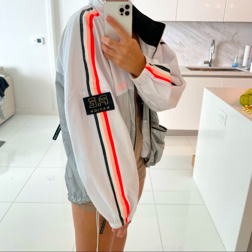 PE Nation windbreaker